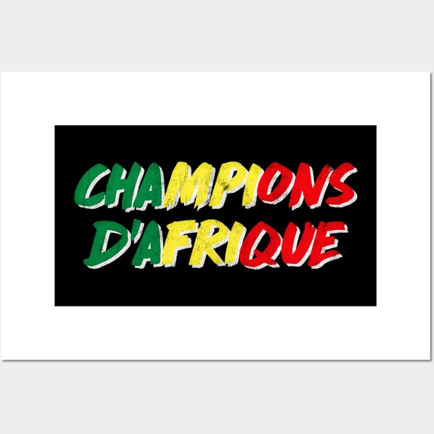 Senegal / Champions of Africa Wall Art by DankFutura